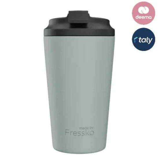 Fressko Grande 475ml / 16oz Cup - Stainless Steel - Sage